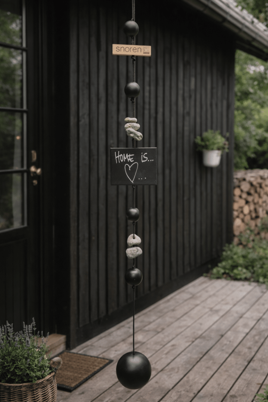 Snoren helårsstyling med sommerhus vibes