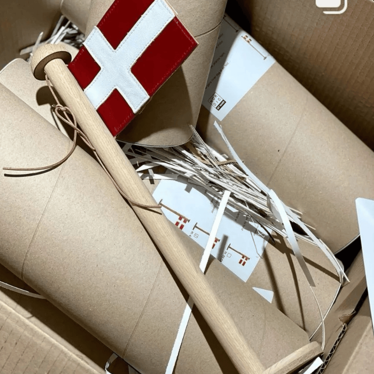 Bordflag i eg