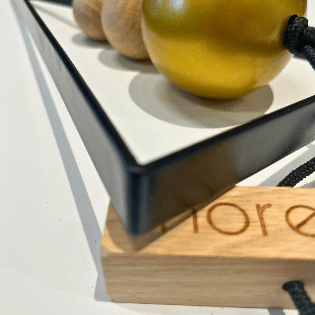Juletræ i jern Sort – detalje