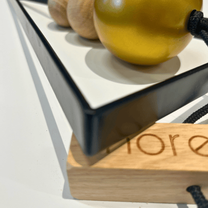 Juletræ i jern Sort – detalje