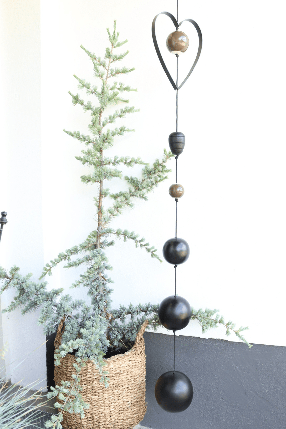 Klassisk black Jule Snor